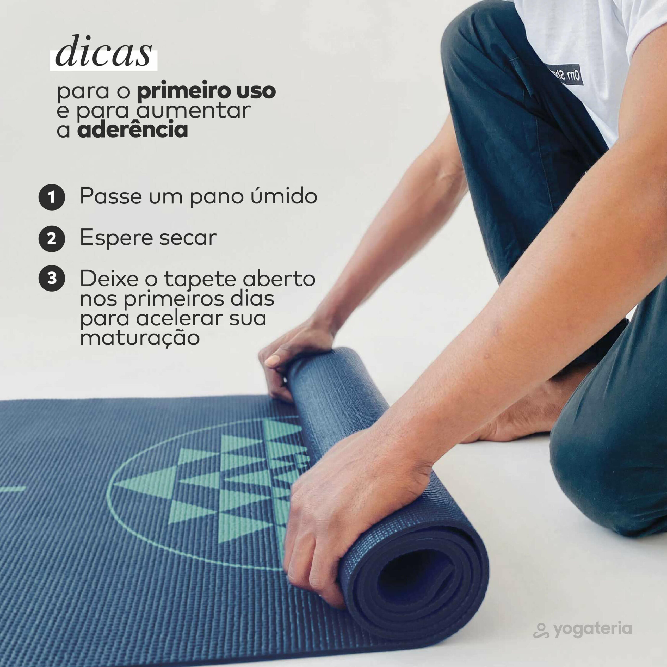 Tapete de yoga estampado Leela Yantra – 4.5mm PVC ecológico 10