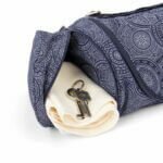 bolsa para yoga maharaj algodao azul 1