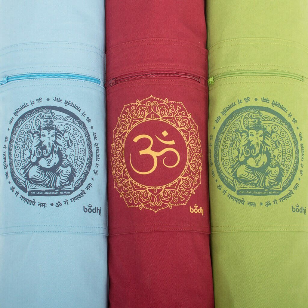 Bolsa Yoga Ganesha ou Om 100 algodão l Yogateria