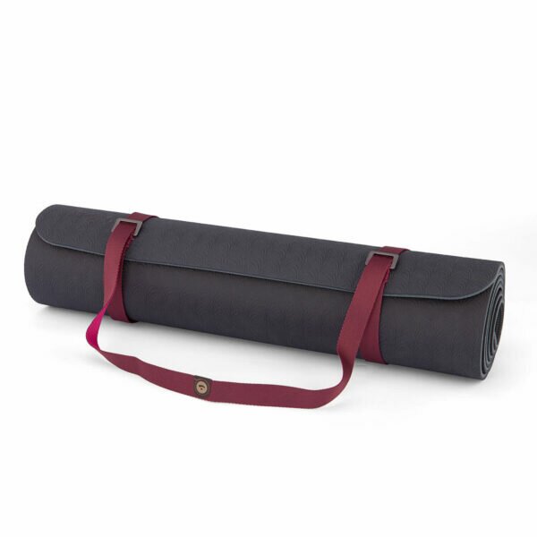 Alça Yoga Dupla Face bordo 2