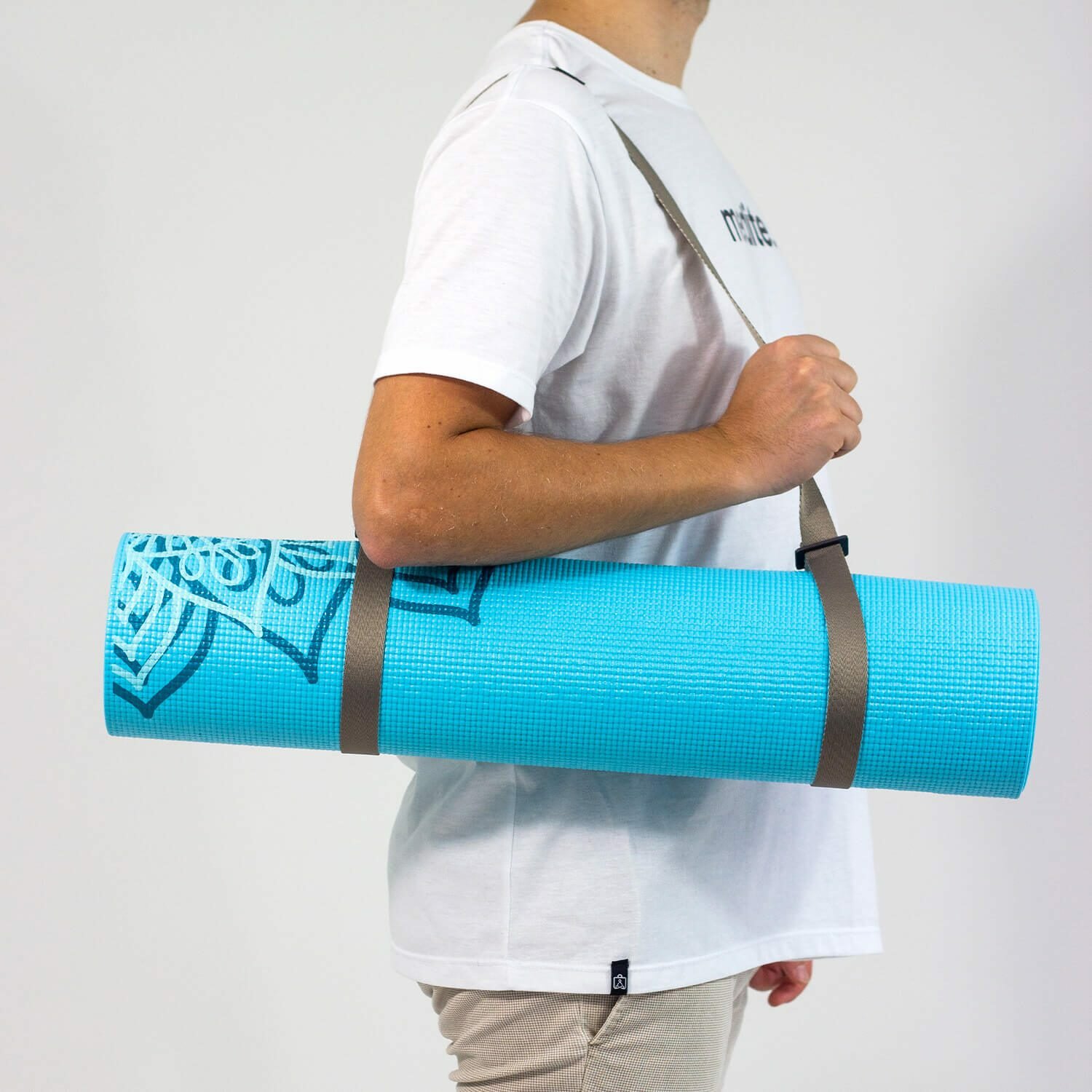 Tapete de yoga estampado Leela Yantra – 4.5mm PVC ecológico 8