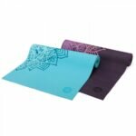 Tapete de yoga estampado Leela Mandala Design - 4.5mm PVC ecológico