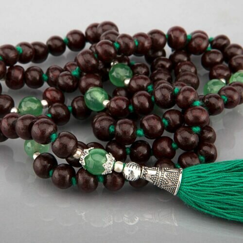 Japamala Rosewood e Ônix Verde