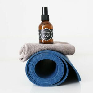 Tapete de yoga estampado Phoenix lavanda – 4mm PU borracha natural 2