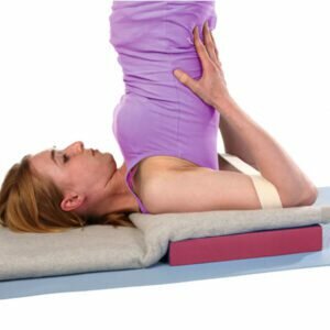 Bloco de Yoga Cortiça Natural - Suporte para Ombros 1