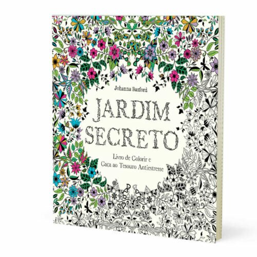 Livro - Jardim Secreto - Para colorir e antiestresse