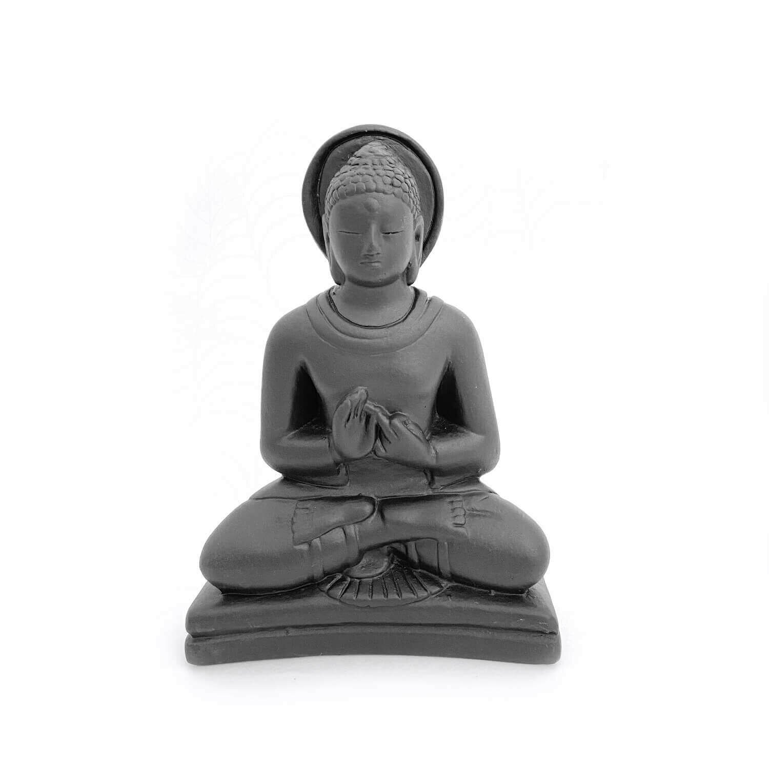 Estátua Buddha Meditando Pequena - Ratnasambhava - Bronze 11