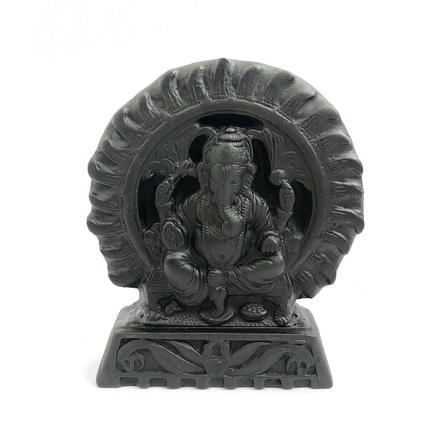 Estátua Ganesha Chakra - preto 15