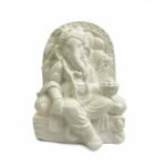 Estátua Ganesha no Trono