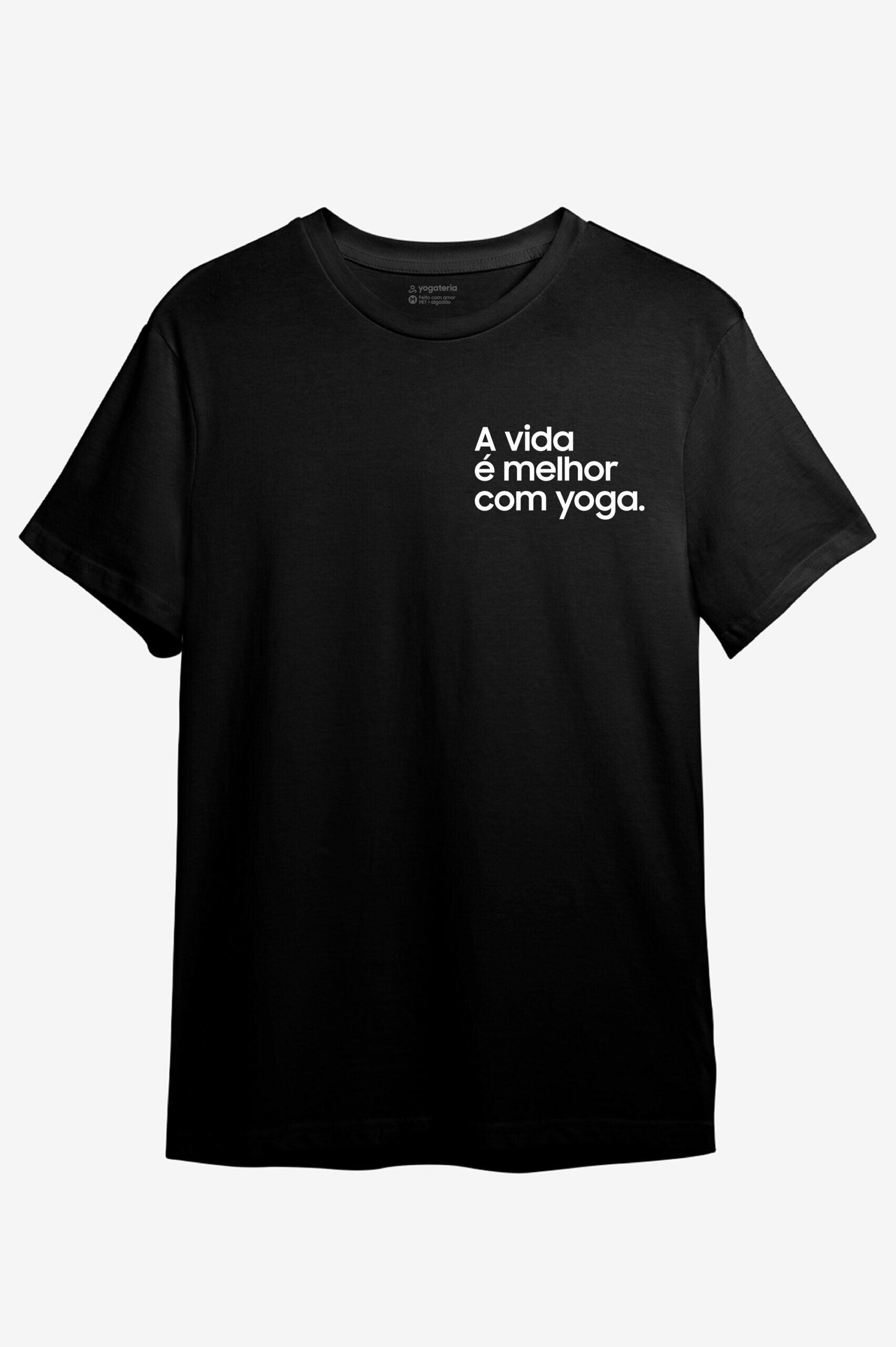 Camiseta Yoga Hoje Não Vou Me Estressar Com Coisas Que Não Posso Controlar