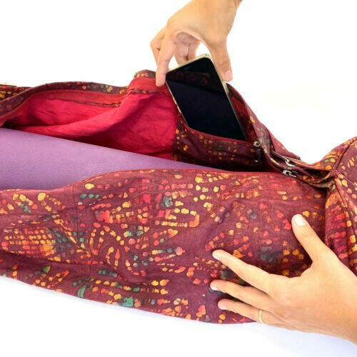 Batik Yoga Mat Bag - Hugger Mugger