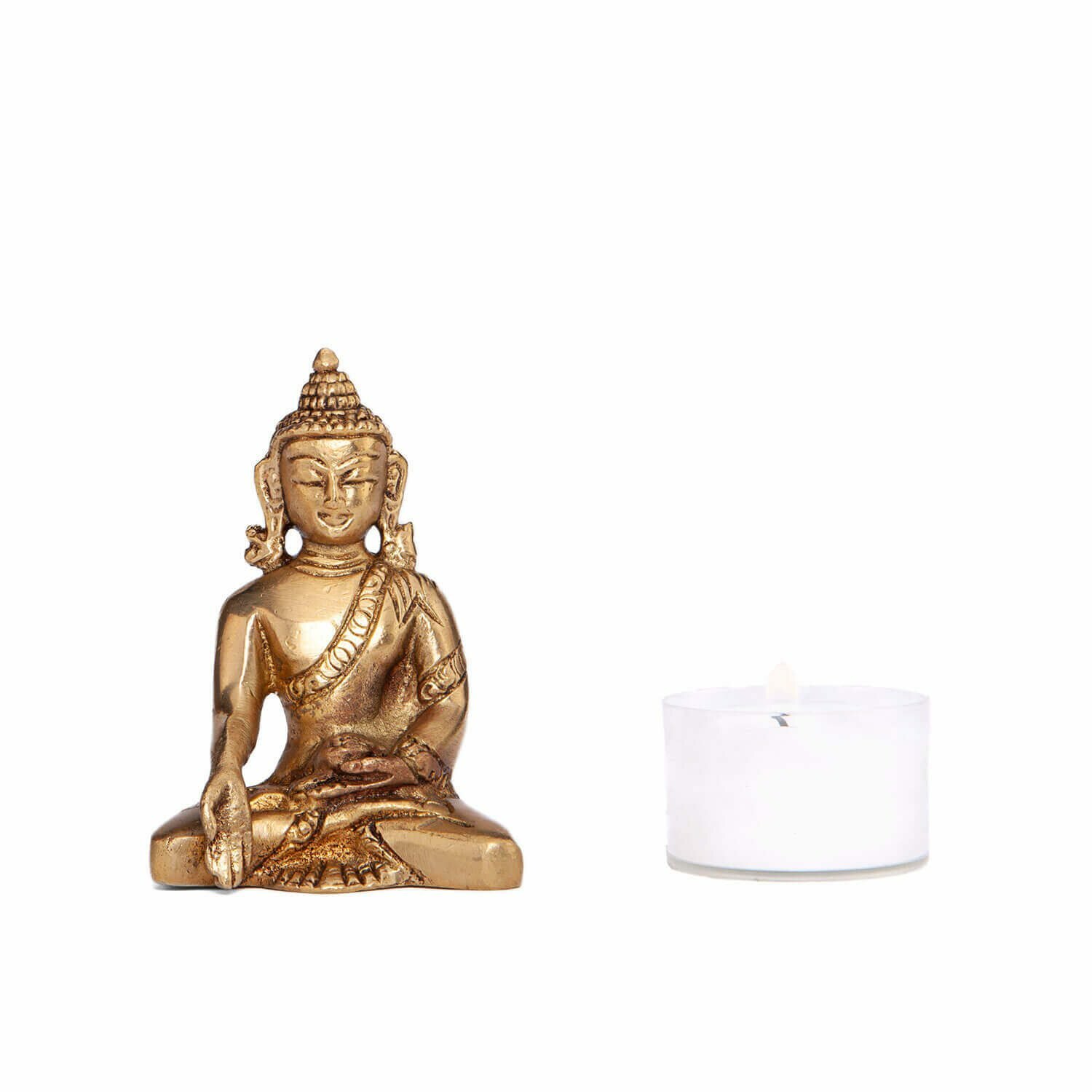 Estátua Buddha Meditando - Dhyana Mudra 11