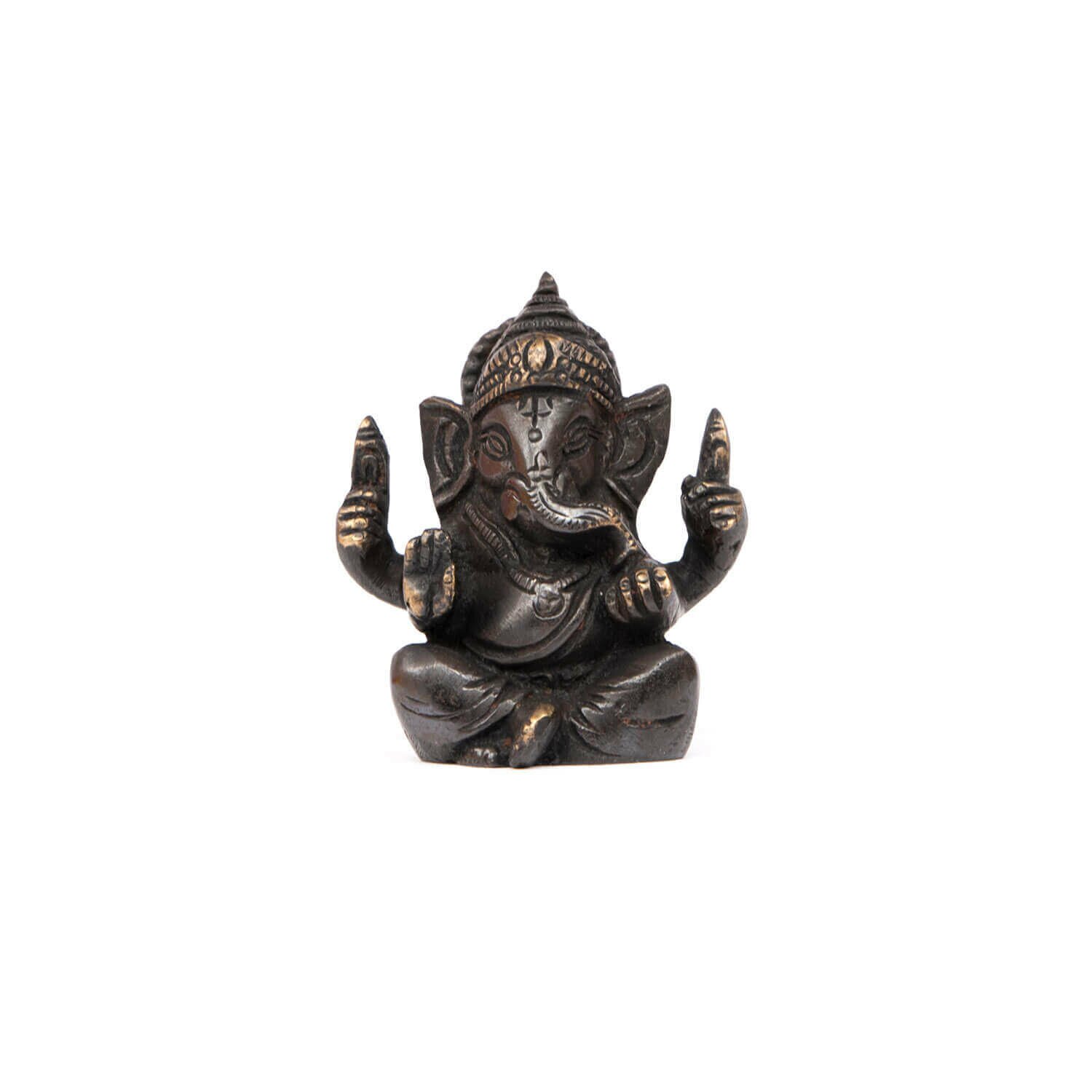 Estátua Ganesha no Trono 8