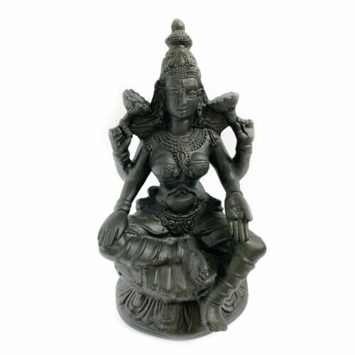 estatua-lakshmi-yogateria-preta-2