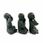 estatua-trio-budinhas-yogateria-preta-3