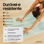 Tapete de yoga estampado Ganges – 6mm PVC ecológico