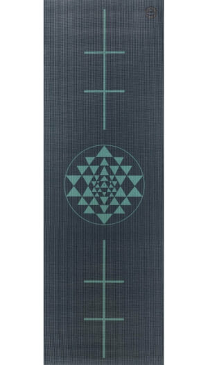 tapete yoga yogateria leela yantra azul indigo