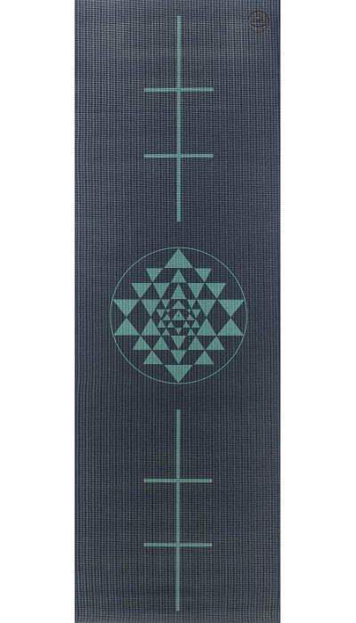 tapete yoga yogateria leela yantra azul indigo