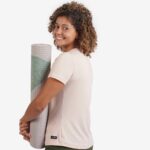 Tapete de yoga estampado Leela Folhas- 4.5mm PVC ecológico